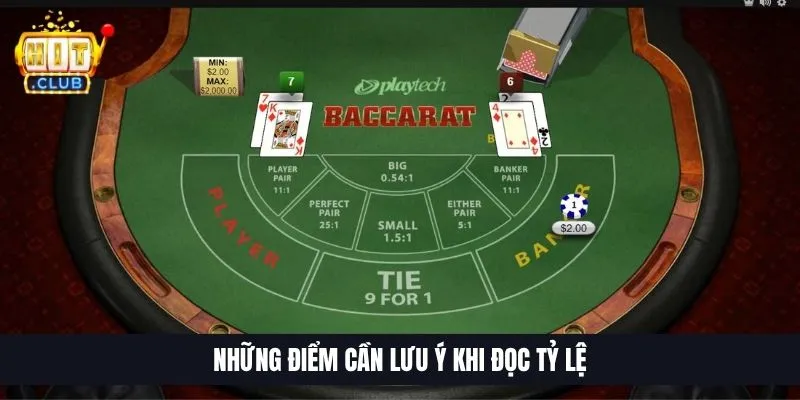 Những điểm cần lưu ý khi đọc tỷ lệ